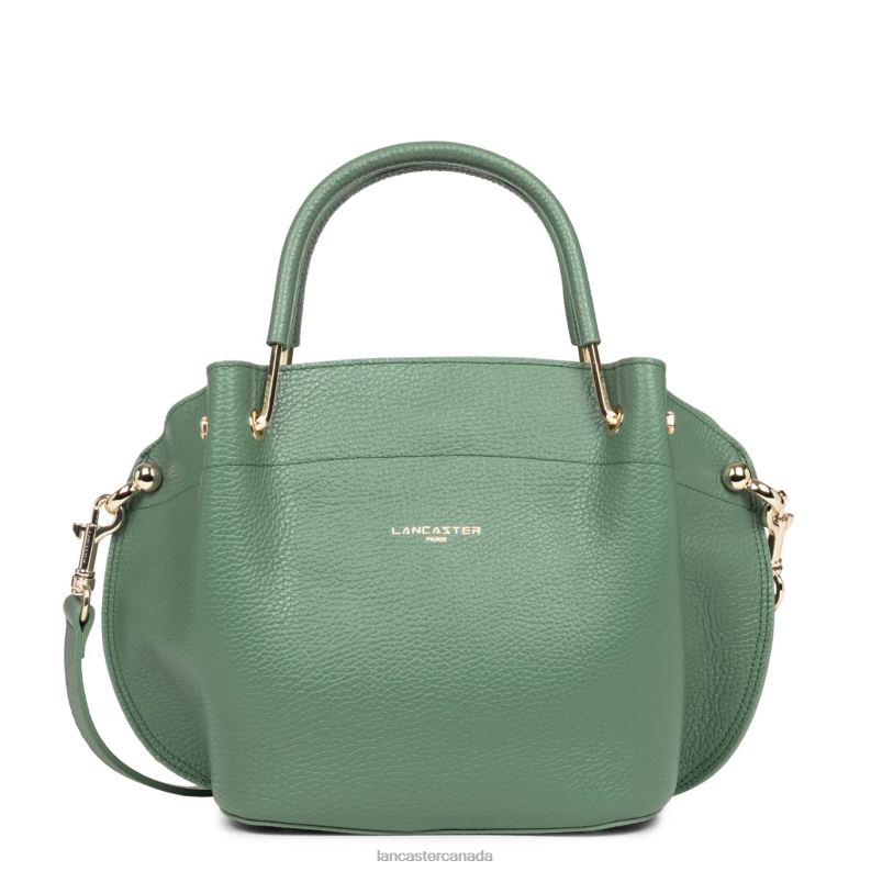 Women M Handbag Foulonne Double 4J6H2975 Bag Vert Foret-In-Or Lancaster Paris