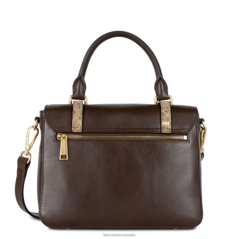Women M Handbag Legende 4J6H2873 Bag Marron Python Lancaster Paris