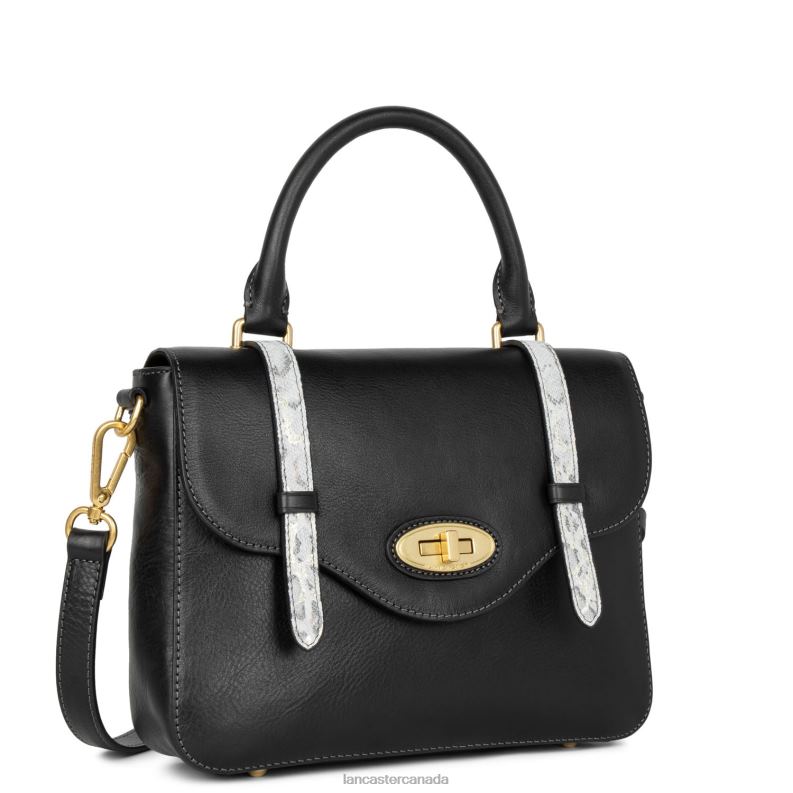 Women M Handbag Legende 4J6H2874 Bag Noir Python Lancaster Paris
