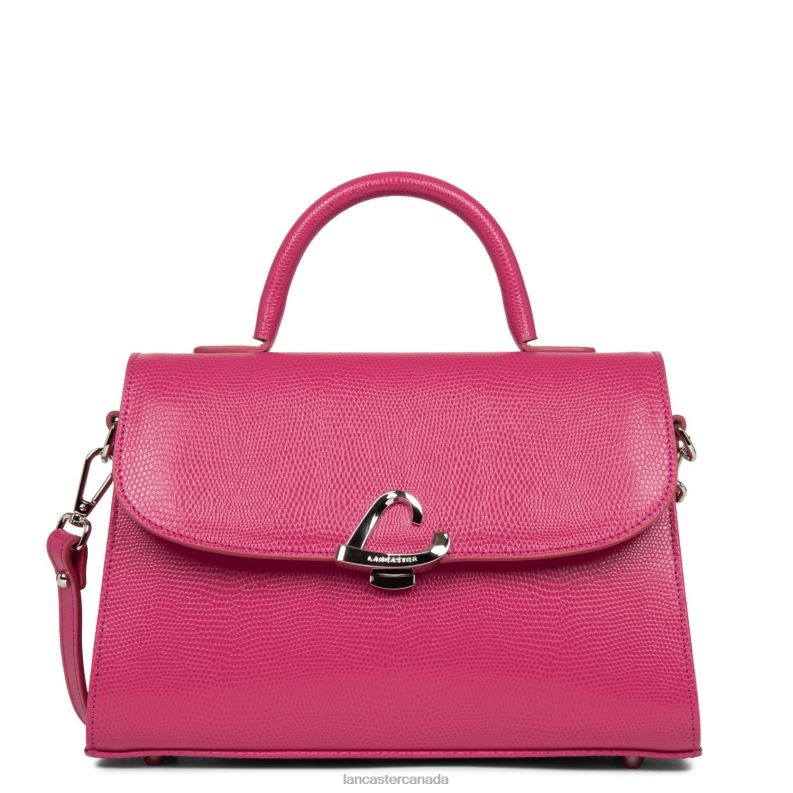Women M Handbag Lucertola 4J6H3477 Bag Fuxia Lancaster Paris
