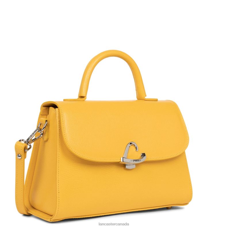 Women M Handbag Lucertola 4J6H3478 Bag Jaune Lancaster Paris