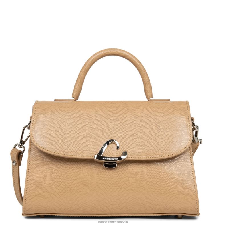 Women M Handbag Lucertola 4J6H3479 Bag Naturel Lancaster Paris