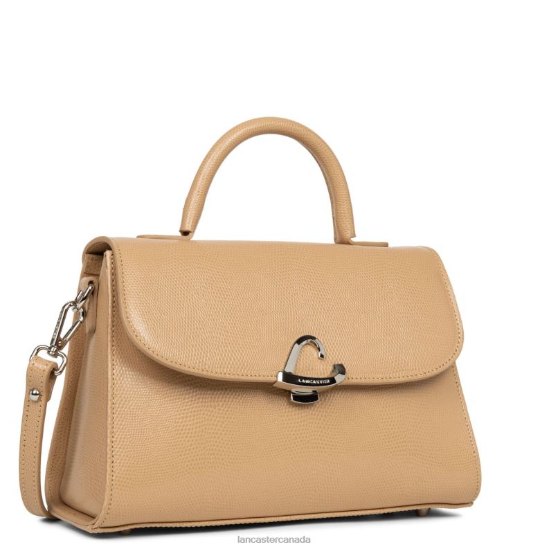 Women M Handbag Lucertola 4J6H3479 Bag Naturel Lancaster Paris