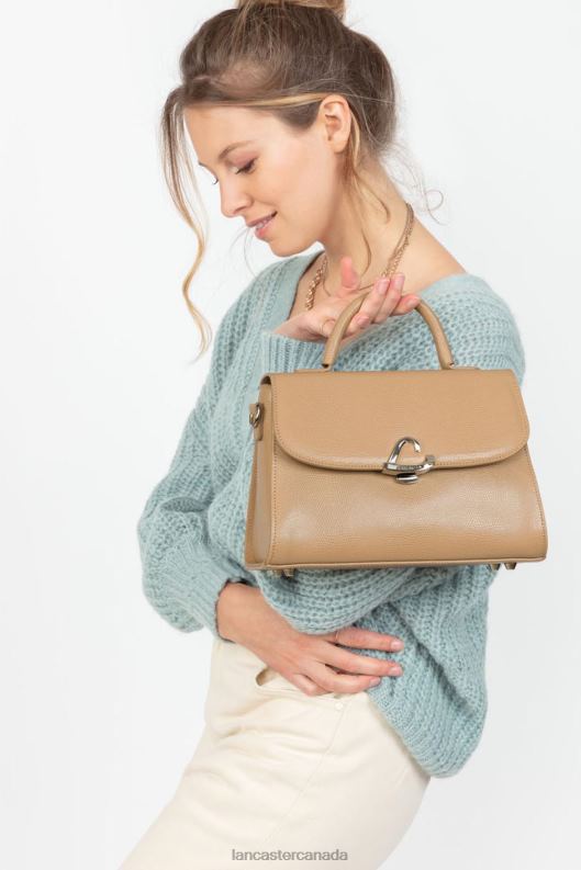 Women M Handbag Lucertola 4J6H3479 Bag Naturel Lancaster Paris