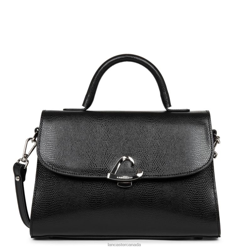 Women M Handbag Lucertola 4J6H3480 Bag Noir Lancaster Paris