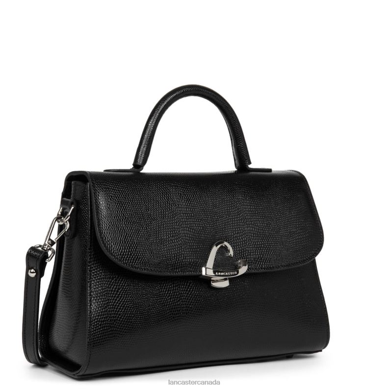 Women M Handbag Lucertola 4J6H3480 Bag Noir Lancaster Paris