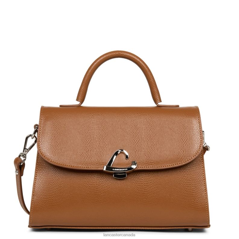 Women M Handbag Lucertola 4J6H3481 Bag Camel Lancaster Paris