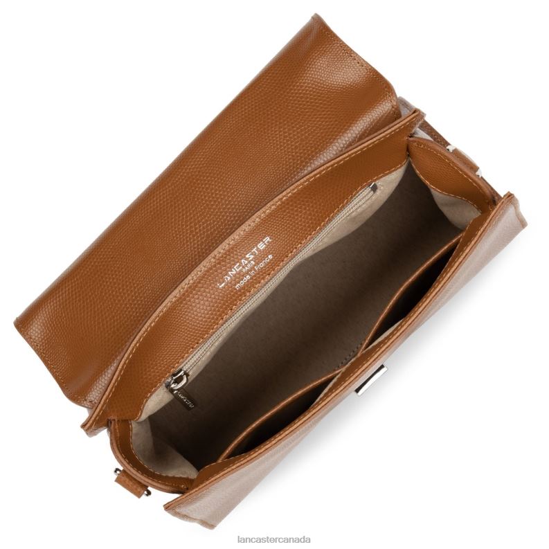 Women M Handbag Lucertola 4J6H3481 Bag Camel Lancaster Paris