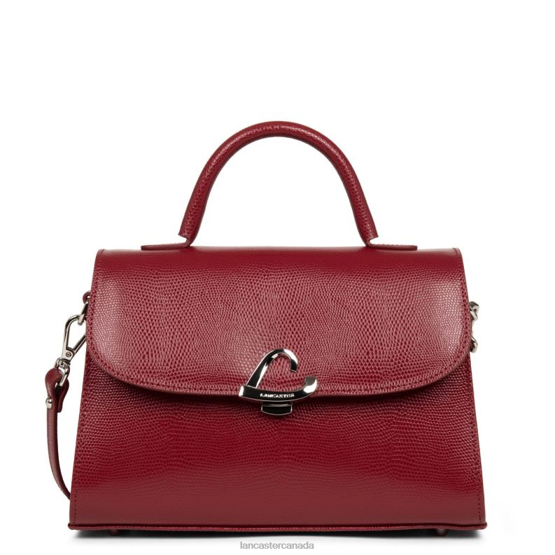 Women M Handbag Lucertola 4J6H3482 Bag Carmin Lancaster Paris