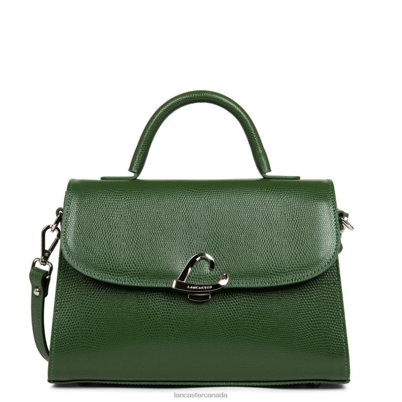 Women M Handbag Lucertola 4J6H3483 Bag Vert Pin Lancaster Paris