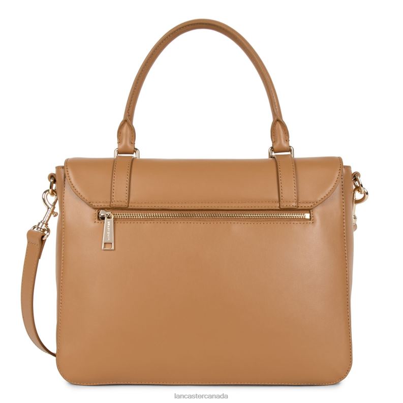 Women M Handbag Marble Touch 4J6H3356 Bag Camel Lancaster Paris