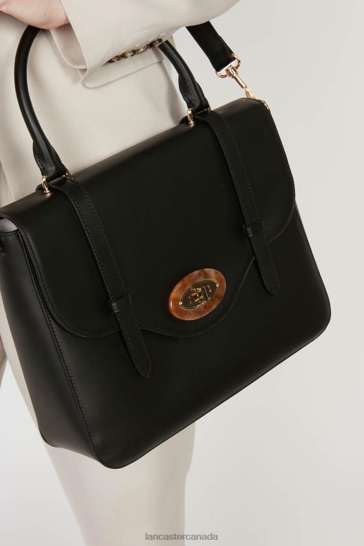 Women M Handbag Marble Touch 4J6H3358 Bag Noir Lancaster Paris