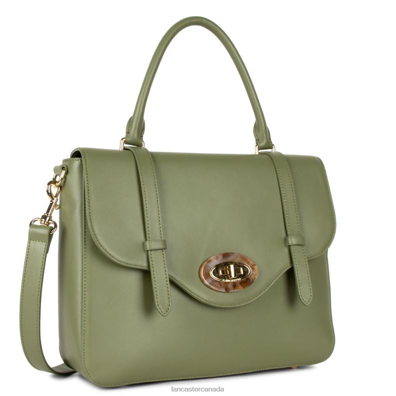 Women M Handbag Marble Touch 4J6H3359 Bag Olive Lancaster Paris