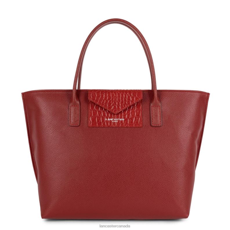 Women M Handbag Maya 4J6H2810 Bag Carmin-Rouge-Carmin Lancaster Paris