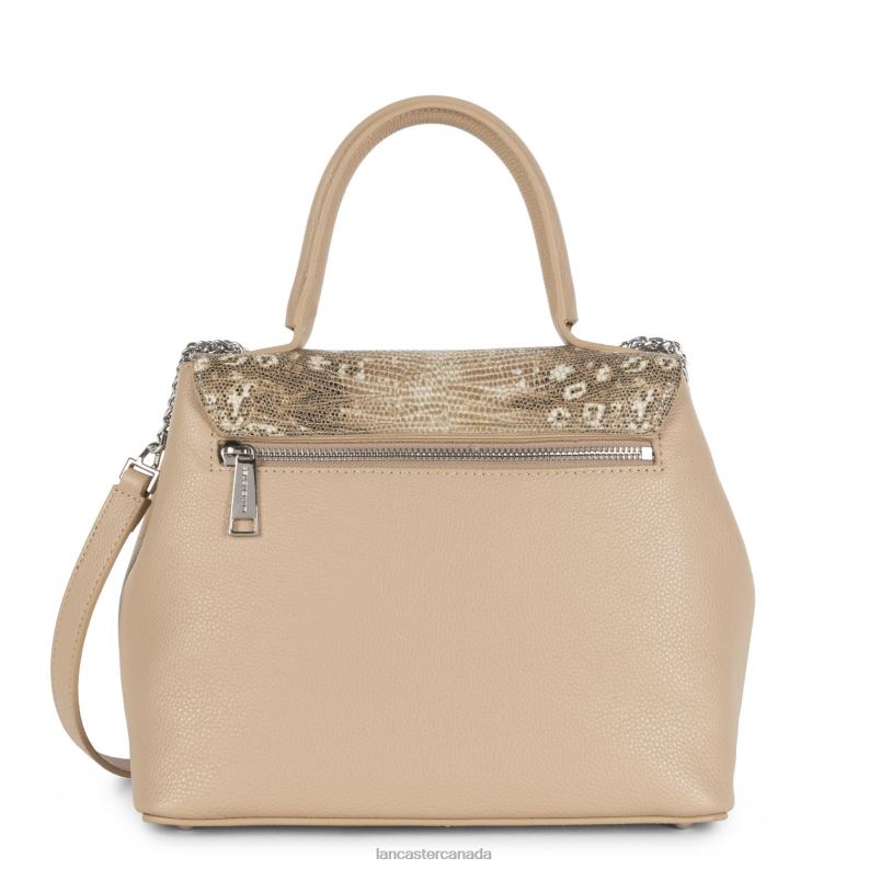Women M Handbag Pia 4J6H2640 Bag Nude Iguane Lancaster Paris