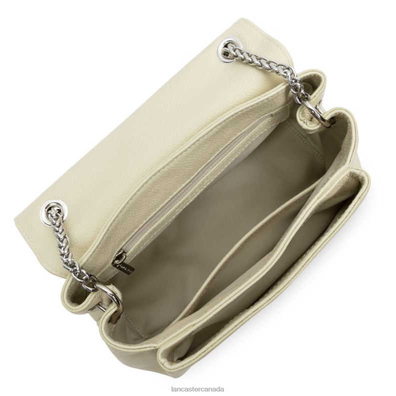 Women M Handbag Pia 4J6H2641 Bag Beige Iguane Lancaster Paris