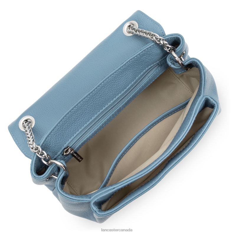 Women M Handbag Pia 4J6H2653 Bag Bleu Stone Lancaster Paris