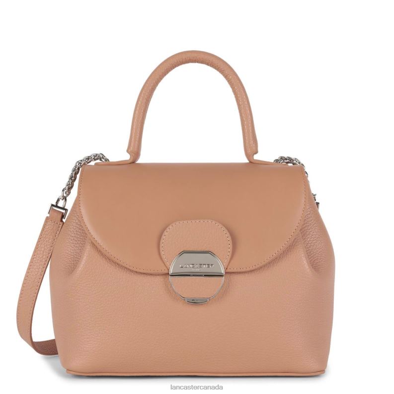 Women M Handbag Pia 4J6H2654 Bag Nude Fonce Lancaster Paris