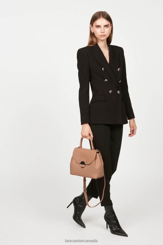Women M Handbag Pia 4J6H2654 Bag Nude Fonce Lancaster Paris