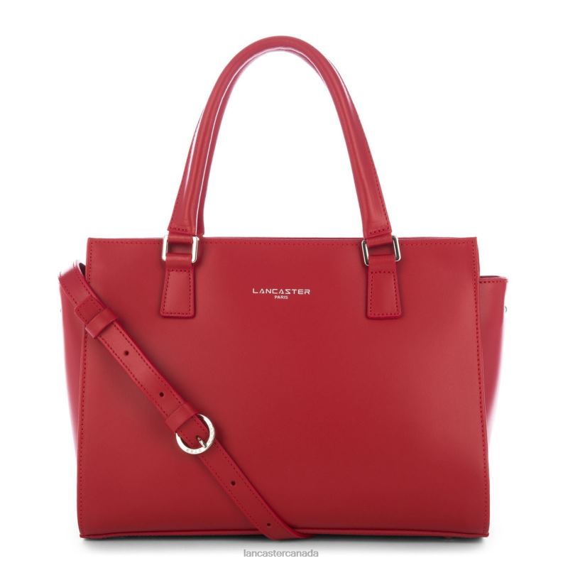 Women M Handbag Smooth 4J6H782 Bag Rouge Lancaster Paris