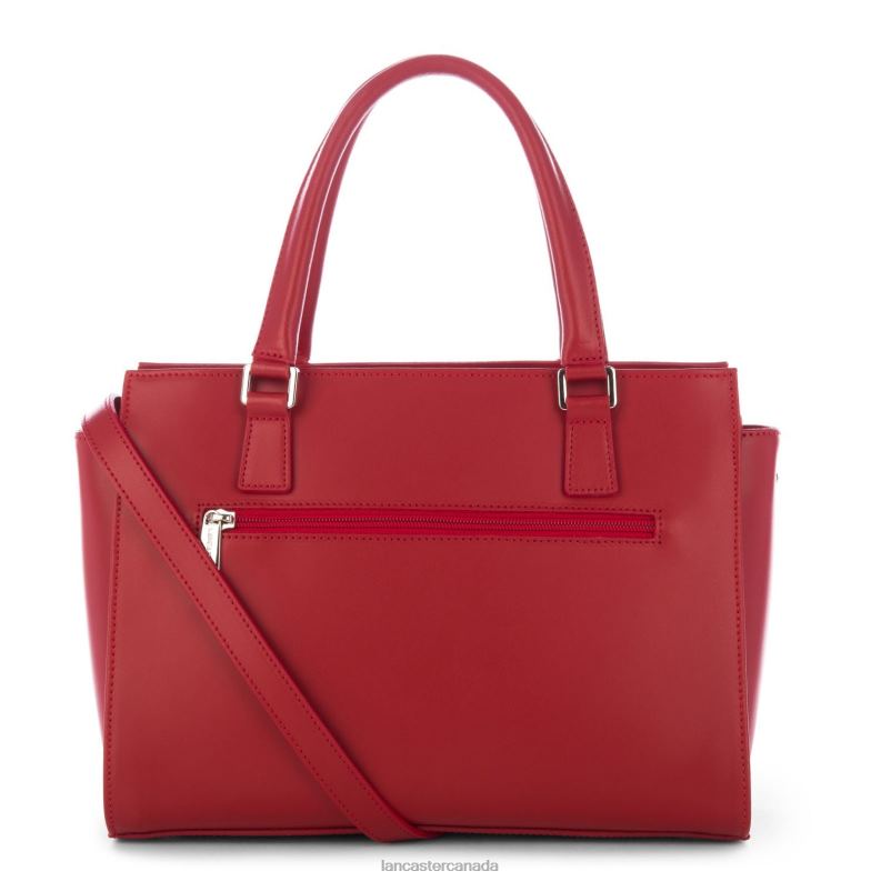 Women M Handbag Smooth 4J6H782 Bag Rouge Lancaster Paris