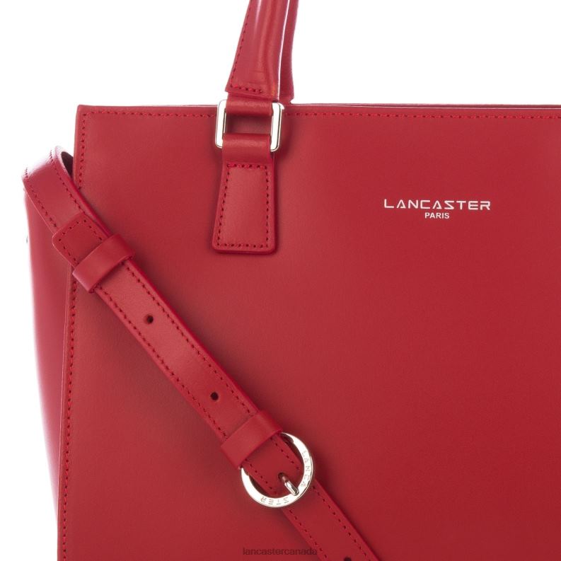 Women M Handbag Smooth 4J6H782 Bag Rouge Lancaster Paris