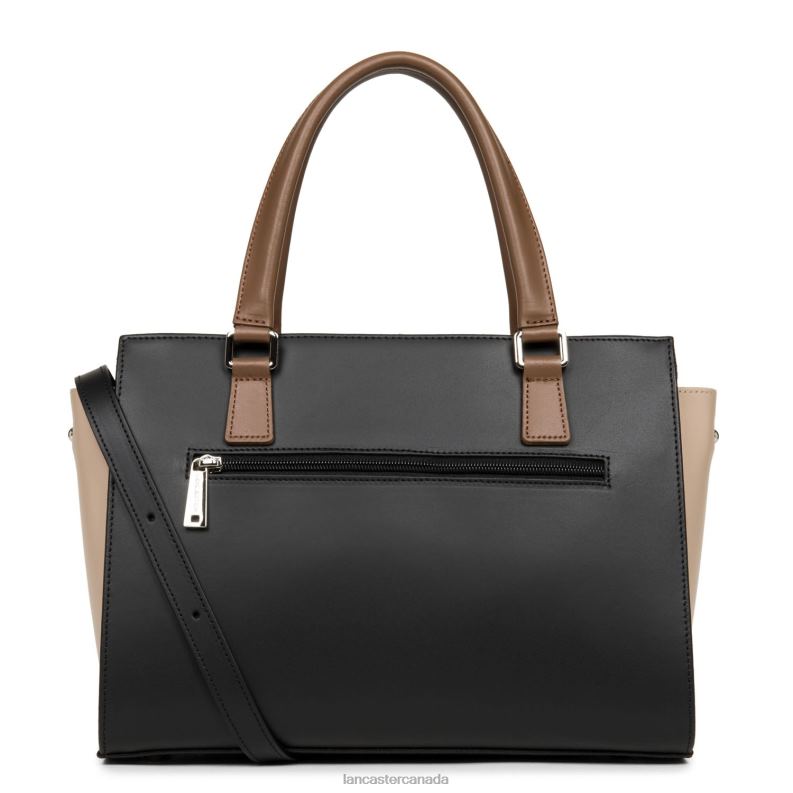 Women M Handbag Smooth 4J6H783 Bag Noir-Nude-Vison Lancaster Paris