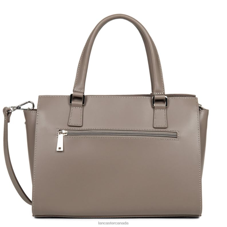 Women M Handbag Smooth 4J6H785 Bag Taupe Lancaster Paris