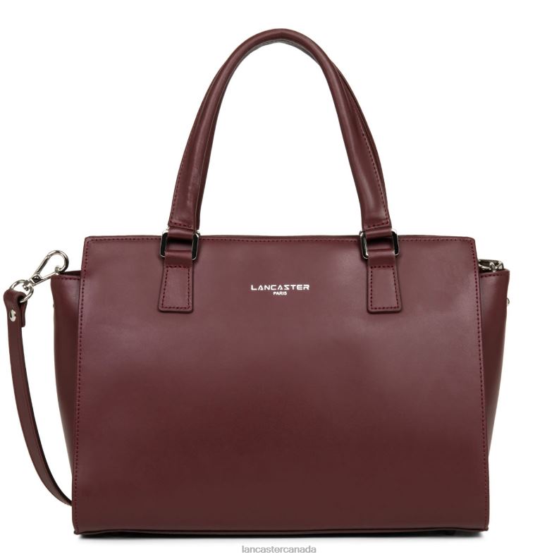 Women M Handbag Smooth 4J6H786 Bag Bordeaux Lancaster Paris
