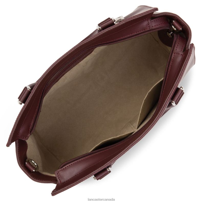 Women M Handbag Smooth 4J6H786 Bag Bordeaux Lancaster Paris