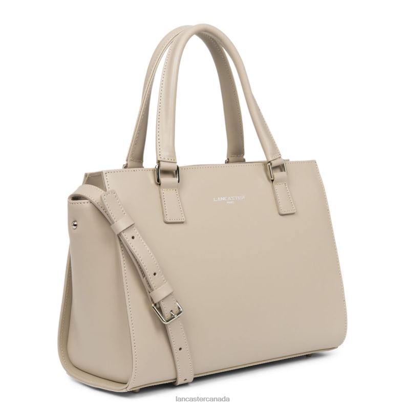 Women M Handbag Smooth 4J6H787 Bag Galet Rose Lancaster Paris