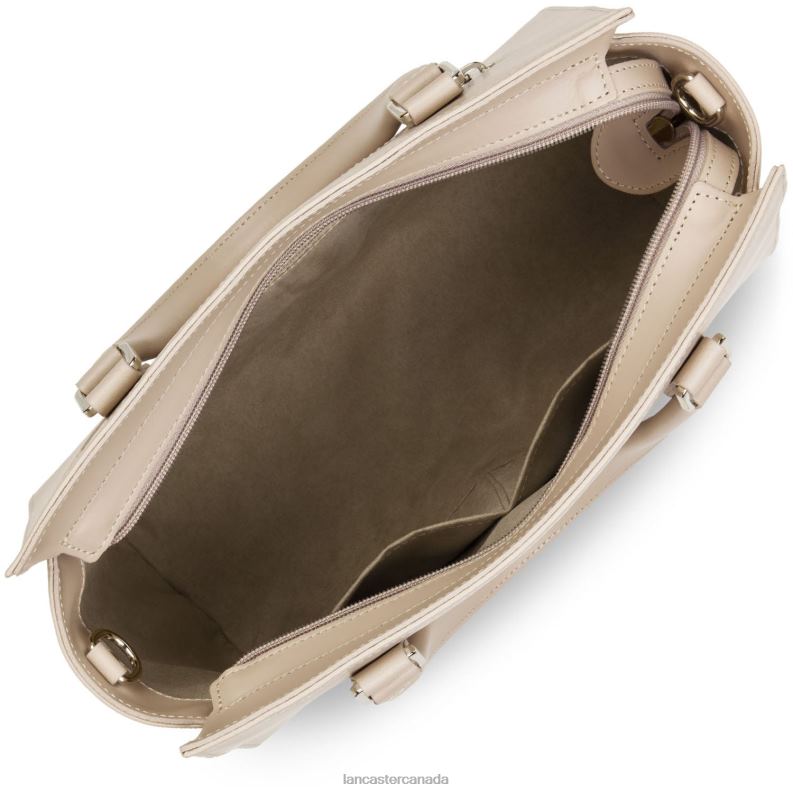 Women M Handbag Smooth 4J6H787 Bag Galet Rose Lancaster Paris