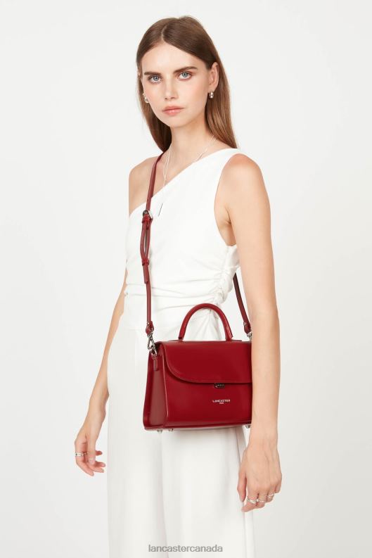Women M Handbag Suave Even 4J6H2416 Bag Carmin Lancaster Paris