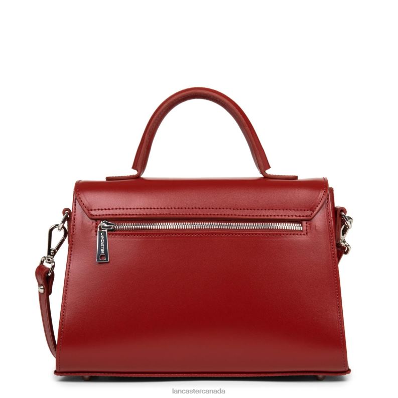 Women M Handbag Suave Even 4J6H2416 Bag Carmin Lancaster Paris