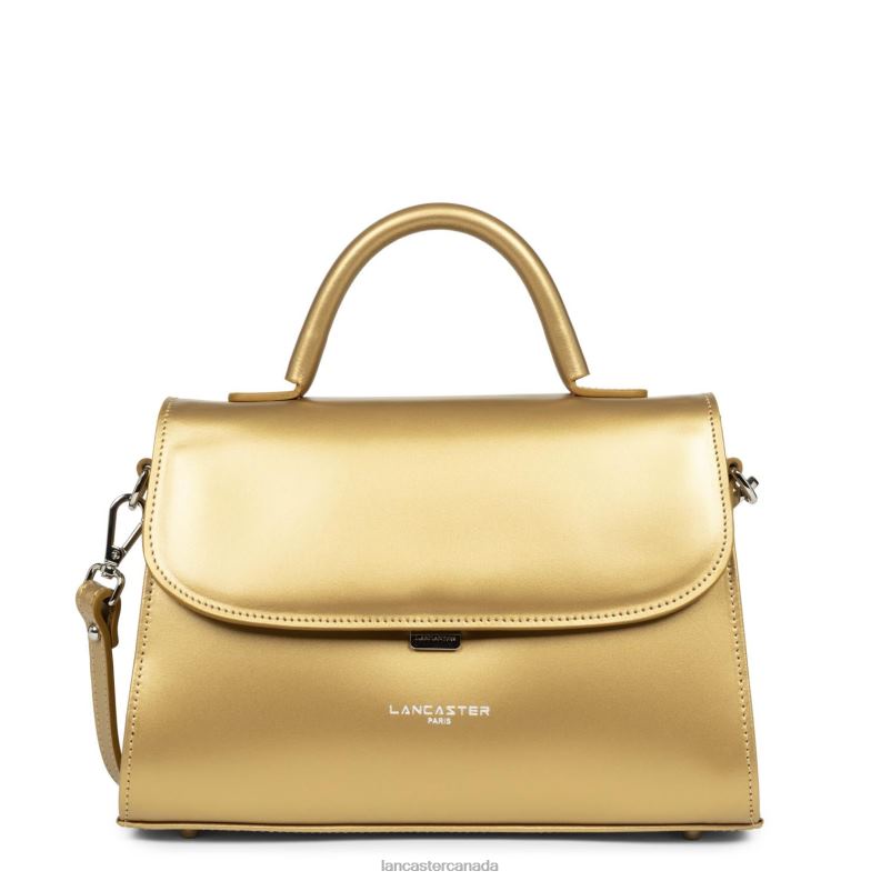 Women M Handbag Suave Even 4J6H2417 Bag Gold Antic Lancaster Paris