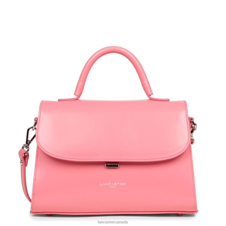 Women M Handbag Suave Even 4J6H2428 Bag Rose Fonce Lancaster Paris