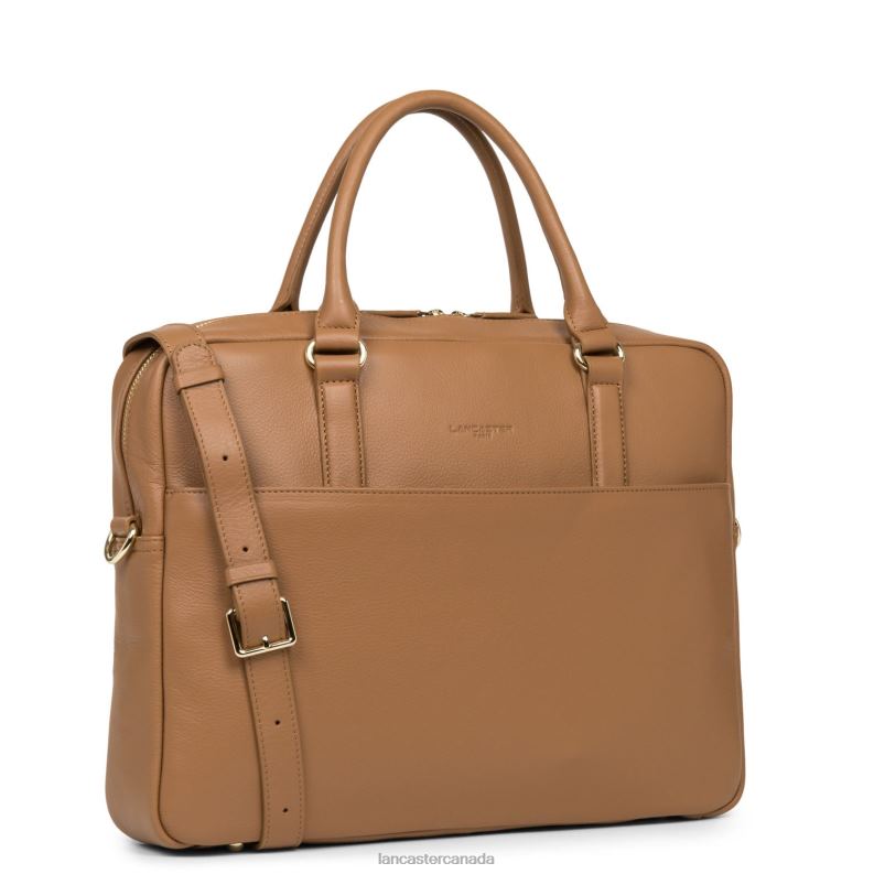 Women Portfolio Document Holder Bag Mademoiselle Business 4J6H3022 Bag Camel Lancaster Paris