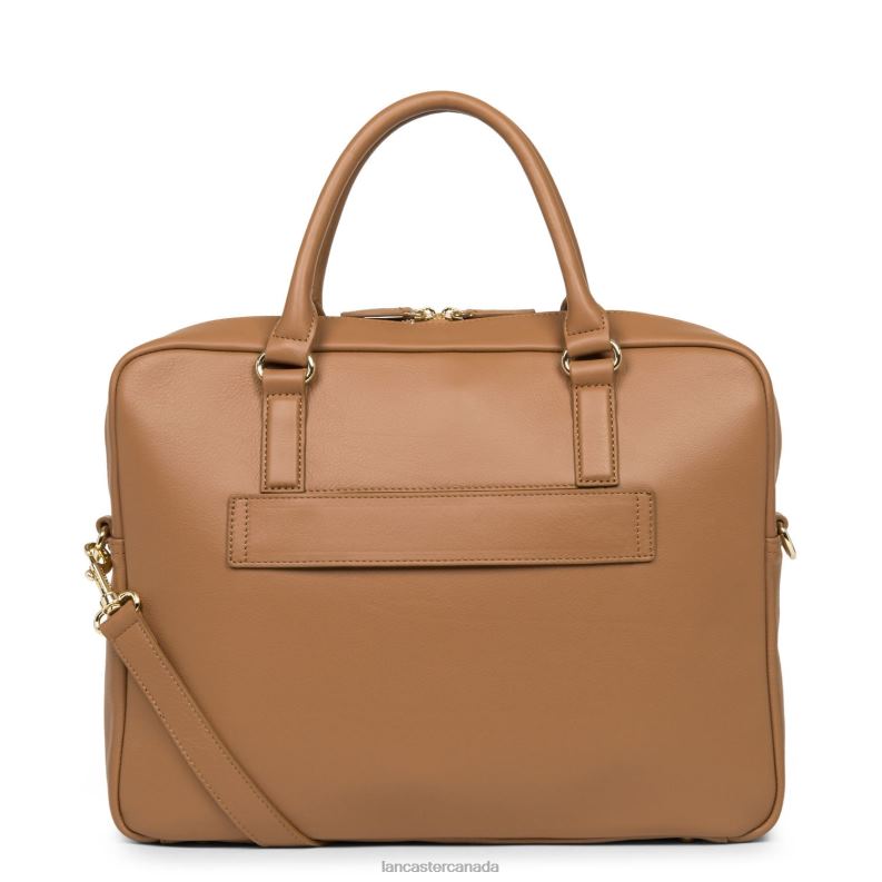 Women Portfolio Document Holder Bag Mademoiselle Business 4J6H3022 Bag Camel Lancaster Paris