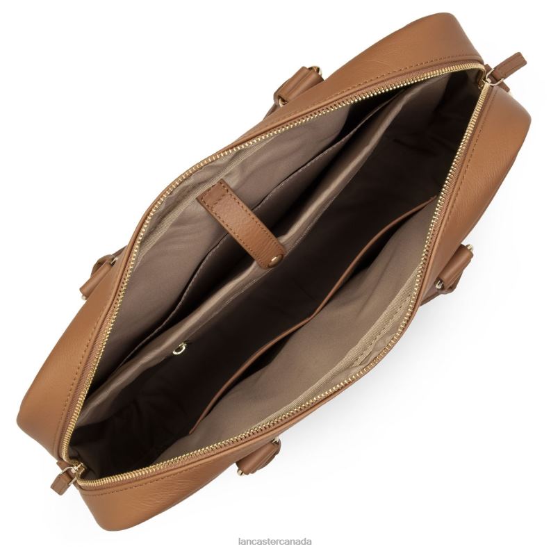 Women Portfolio Document Holder Bag Mademoiselle Business 4J6H3022 Bag Camel Lancaster Paris