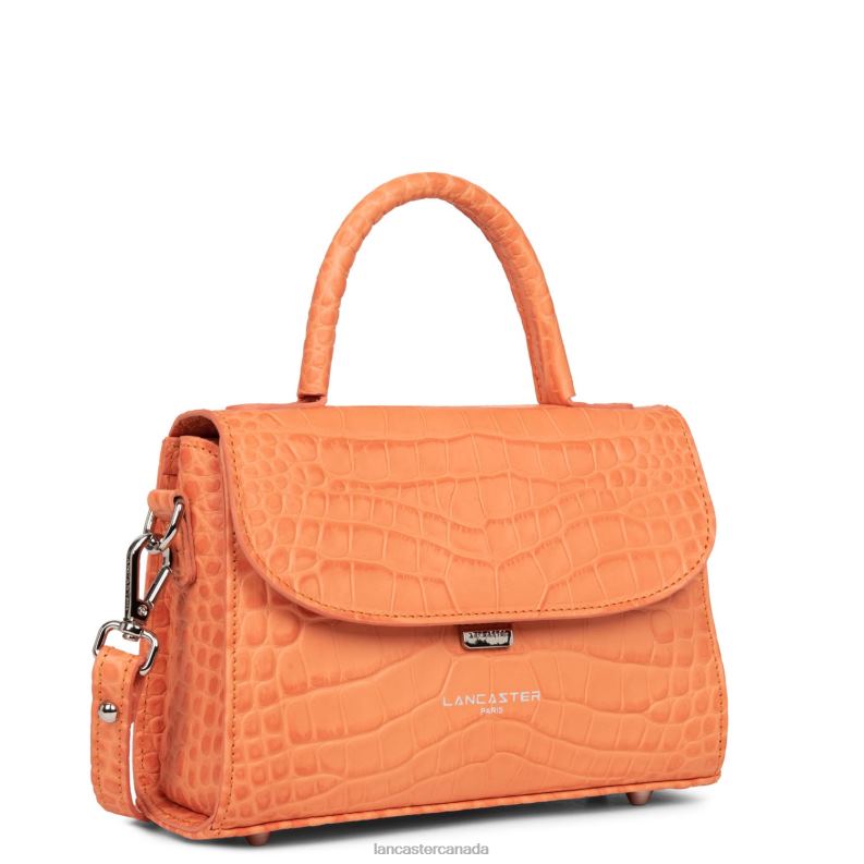 Women Small Handbag Exotic Lezard & Croco Fr 4J6H216 Bag Passion Lancaster Paris