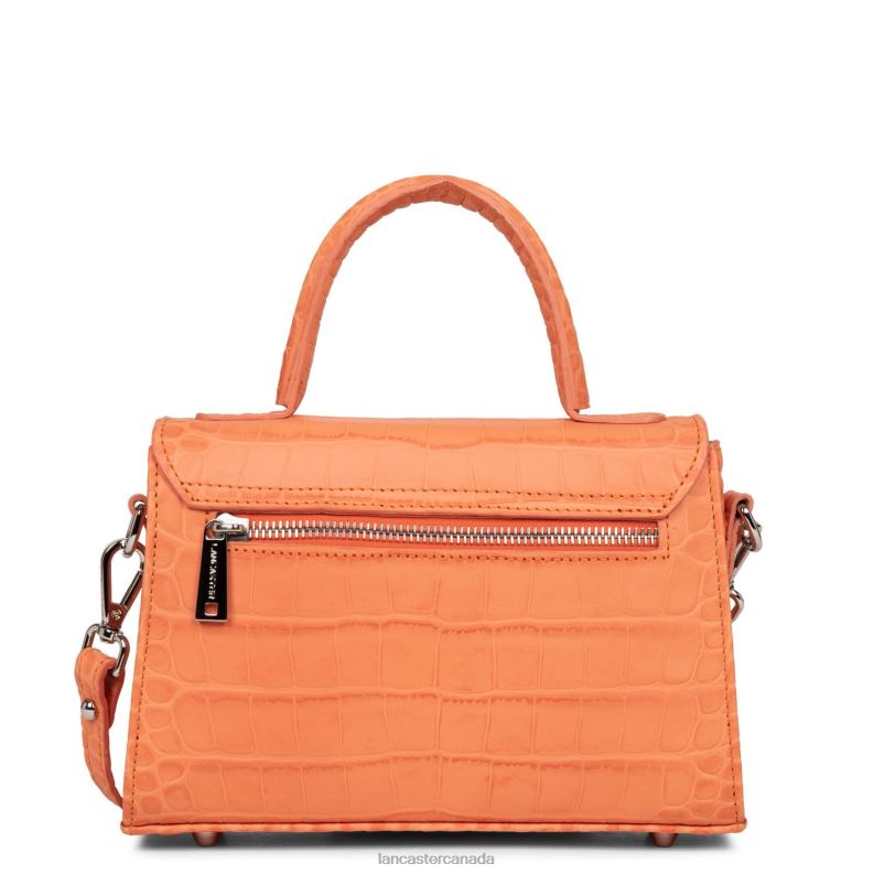 Women Small Handbag Exotic Lezard & Croco Fr 4J6H216 Bag Passion Lancaster Paris