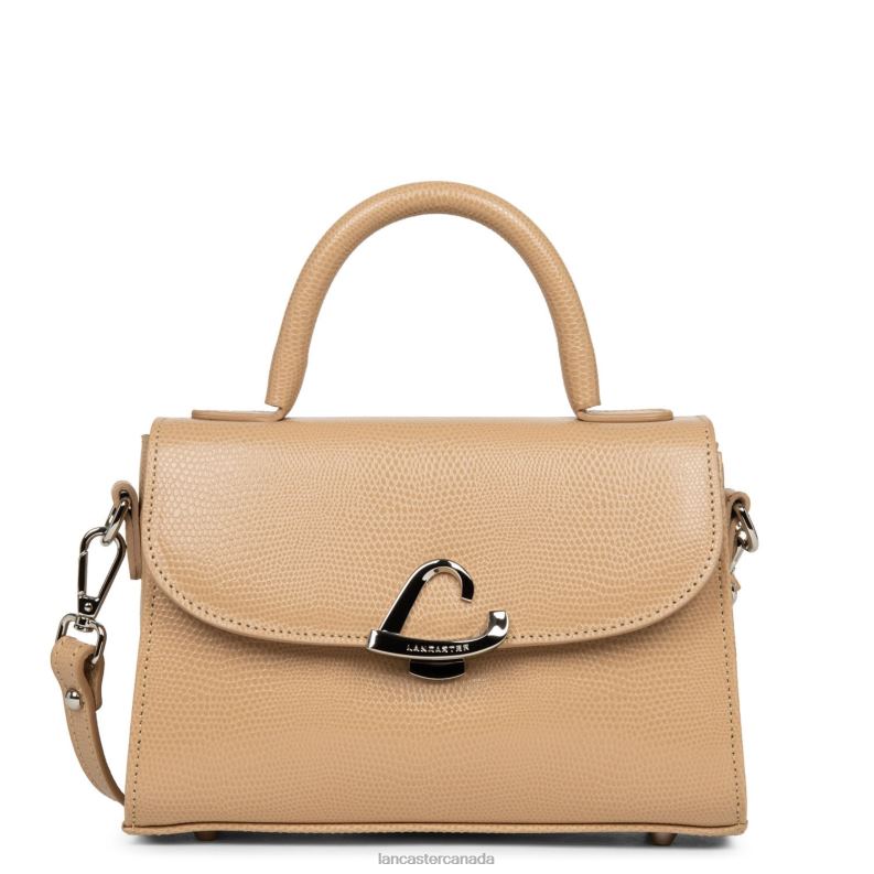 Women Small Handbag Lucertola 4J6H275 Bag Naturel Lancaster Paris