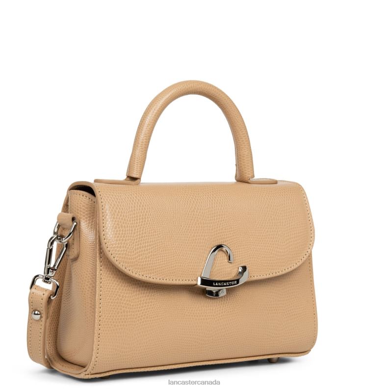 Women Small Handbag Lucertola 4J6H275 Bag Naturel Lancaster Paris