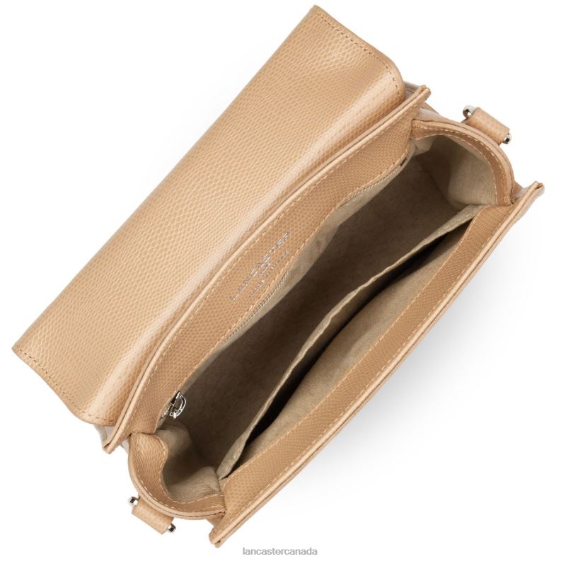 Women Small Handbag Lucertola 4J6H275 Bag Naturel Lancaster Paris