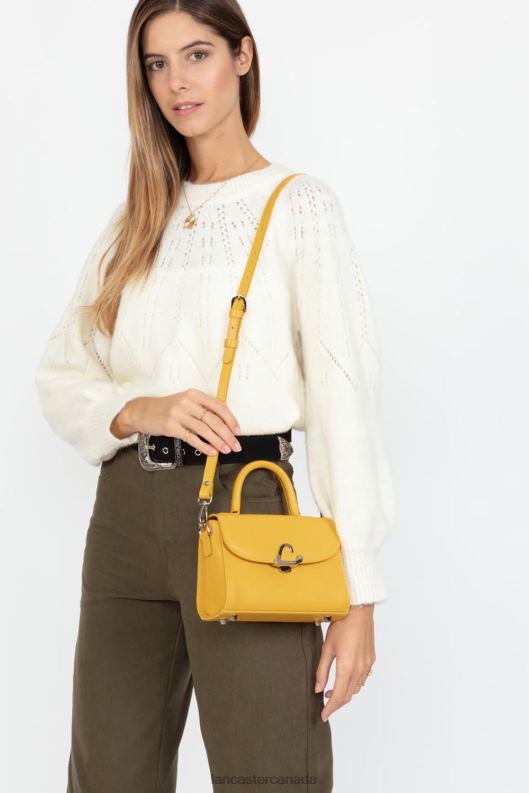 Women Small Handbag Lucertola 4J6H276 Bag Jaune Lancaster Paris