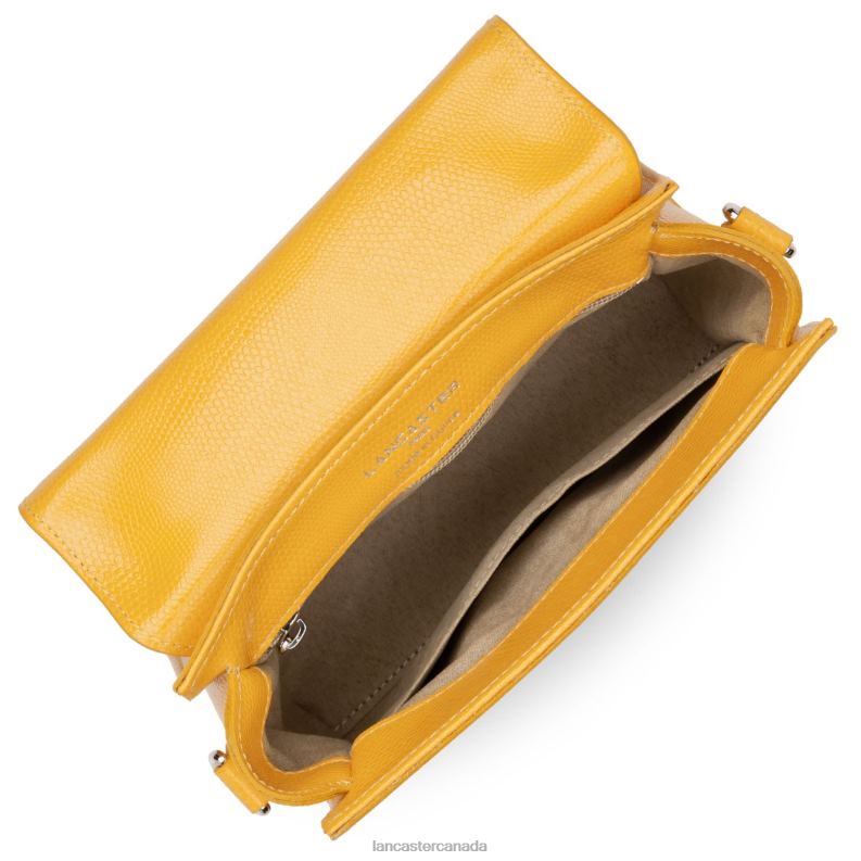Women Small Handbag Lucertola 4J6H276 Bag Jaune Lancaster Paris