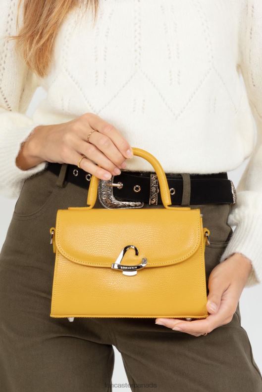 Women Small Handbag Lucertola 4J6H276 Bag Jaune Lancaster Paris