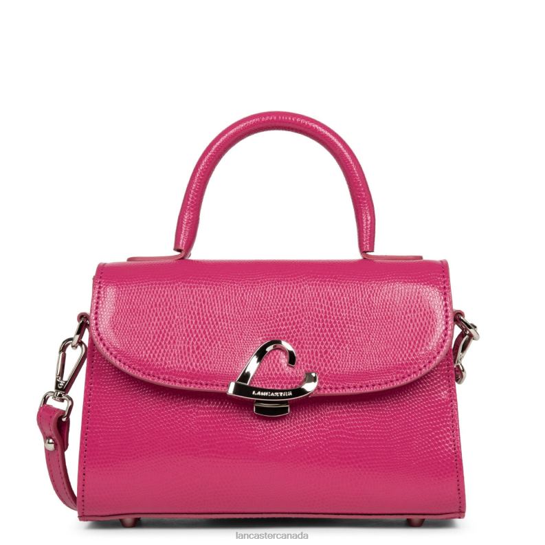 Women Small Handbag Lucertola 4J6H277 Bag Fuxia Lancaster Paris