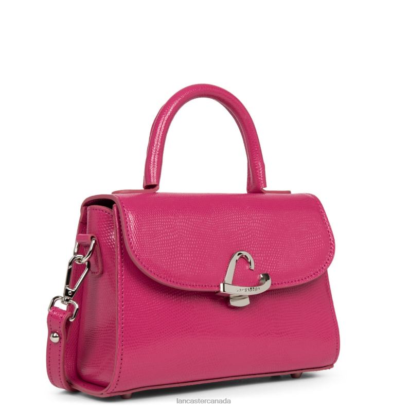Women Small Handbag Lucertola 4J6H277 Bag Fuxia Lancaster Paris