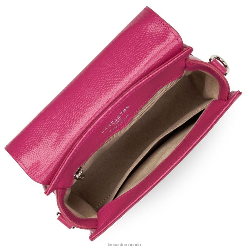 Women Small Handbag Lucertola 4J6H277 Bag Fuxia Lancaster Paris